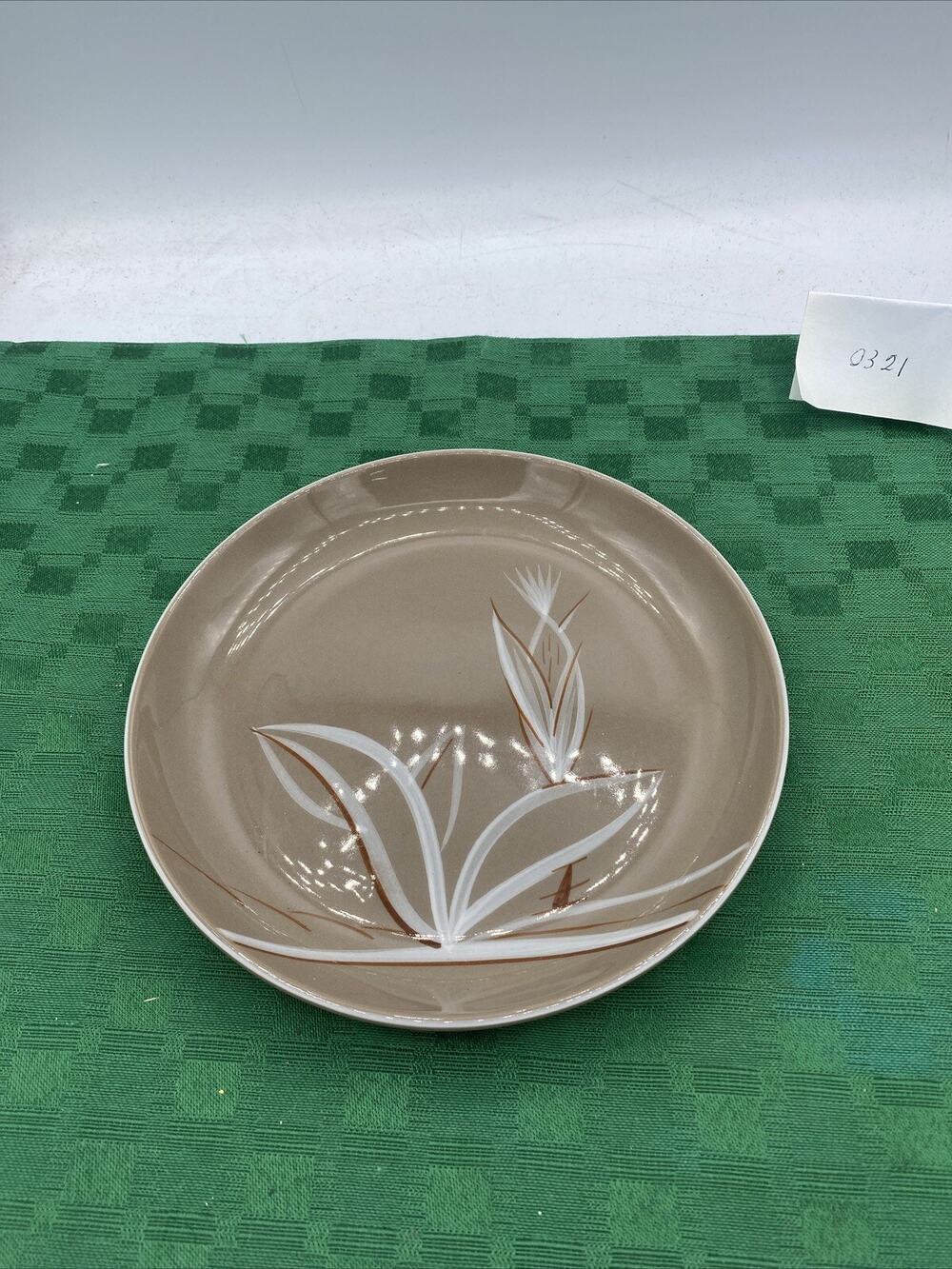 WINFIELD CHINA DESERT DAWN SALAD/DESERT PLATE MID CENTURY MODERN 7.5" USA